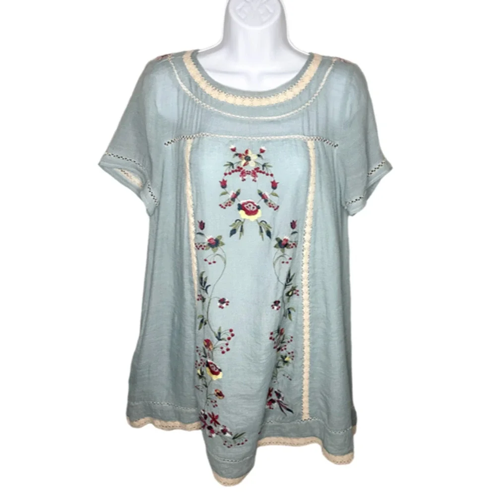Umgee Meet Me in Paradise dress in Blue size Small - Picture 2 of 7